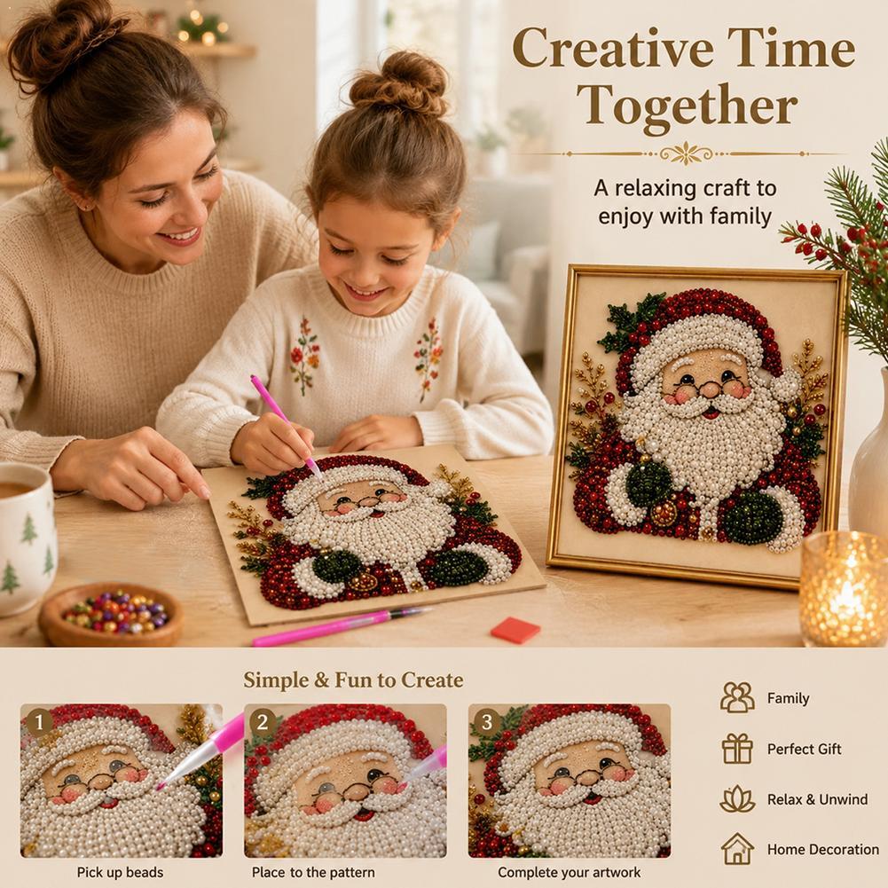 Resin Craft Kit - Kit de Arte com Pérolas DIY