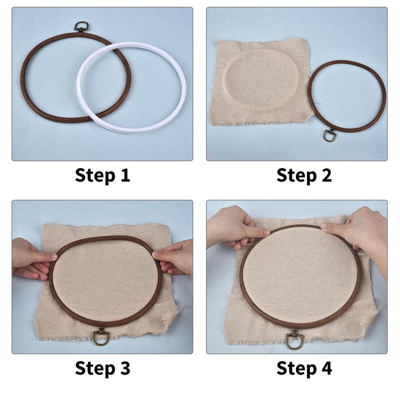 Conjunto De Moldura De Aros Bo - Wood Ring Blank avaliação e preço