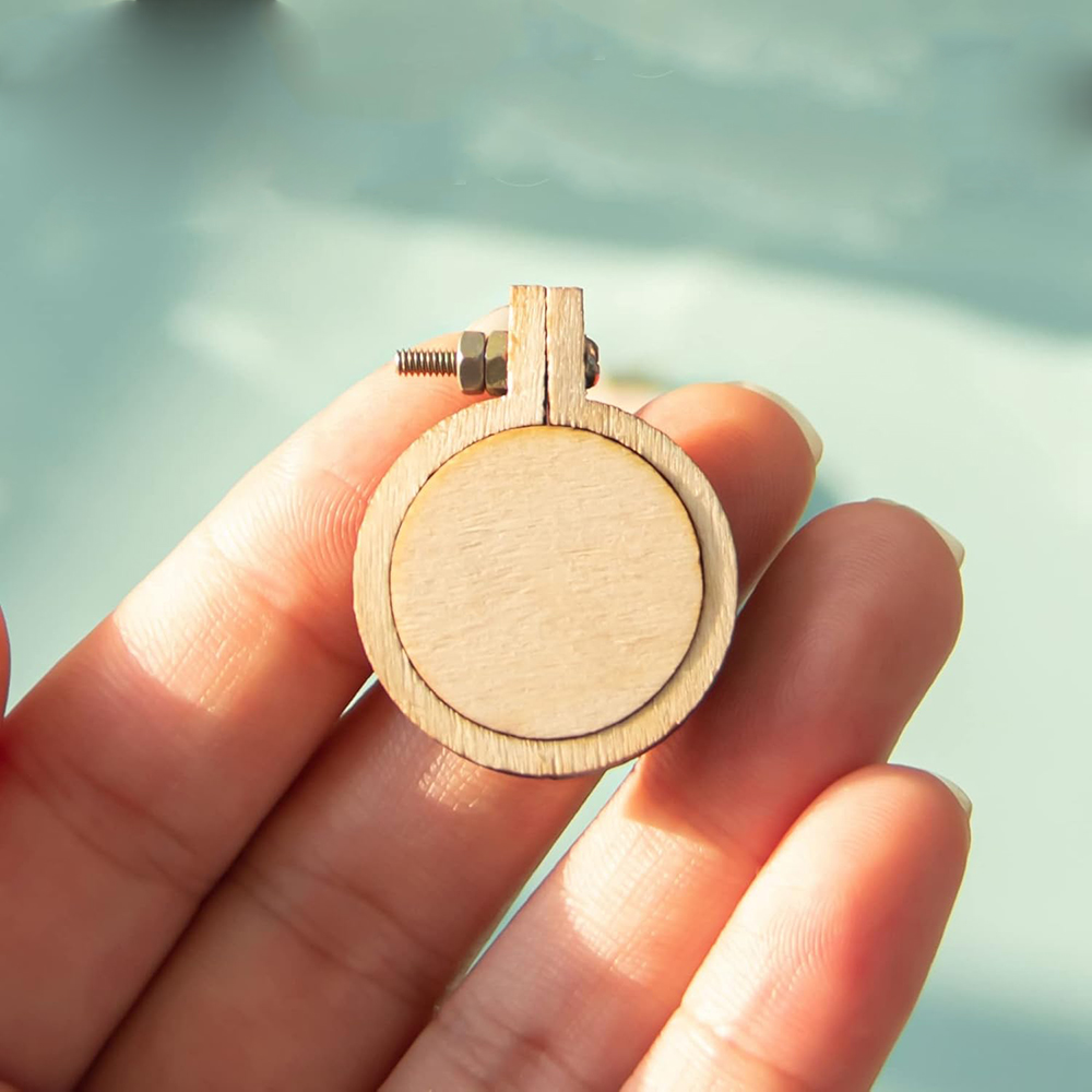 10 pçs/set de madeira mini bor - Wood Ring Blank avaliação e preço