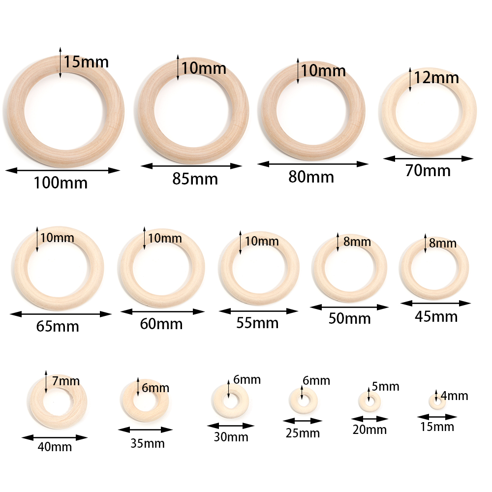 Anéis de madeira maciça inacab - Wood Ring Blank avaliação e preço