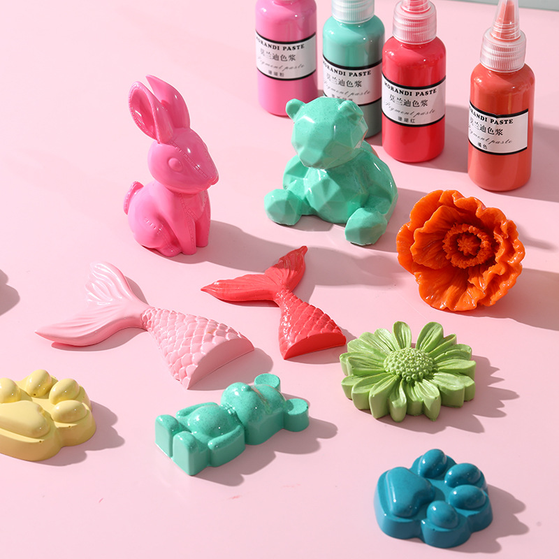 Morandi cores pigmentos de res - Resin Pigment Set avaliação e preço