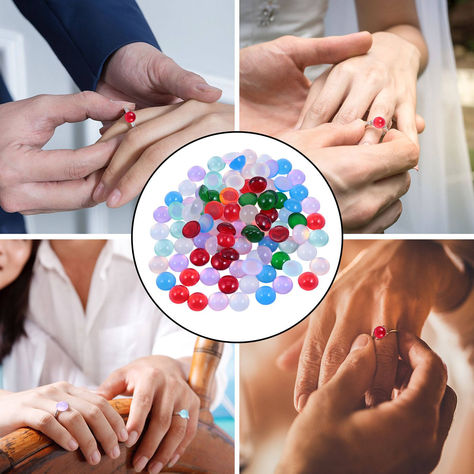 100 Peças de Excelente Materia - Resin Crafts avaliação e preço