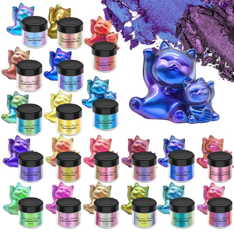 Magia Descolorido Pó Perolado, - Resin Pigment Set avaliação e preço