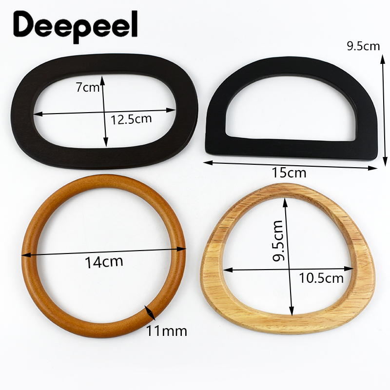 2 pçs deepeel saco de madeira  - Wood Ring Blank avaliação e preço