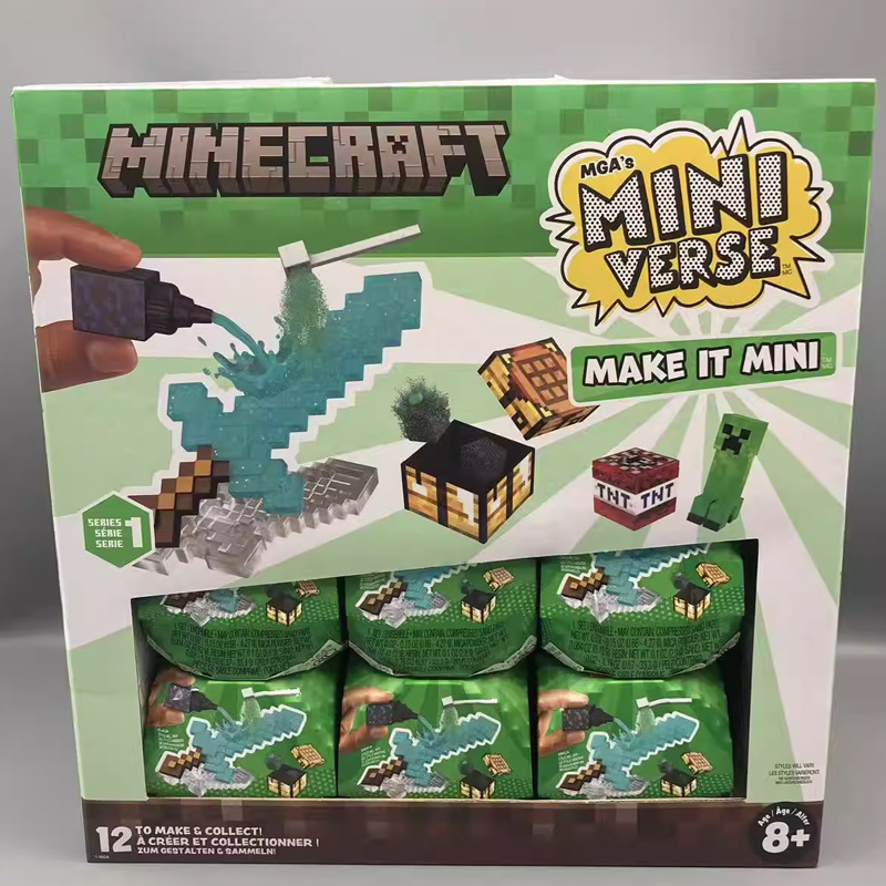 Original MGA Miniverse Minecra - Resin Crafting Minecraft avaliação e preço