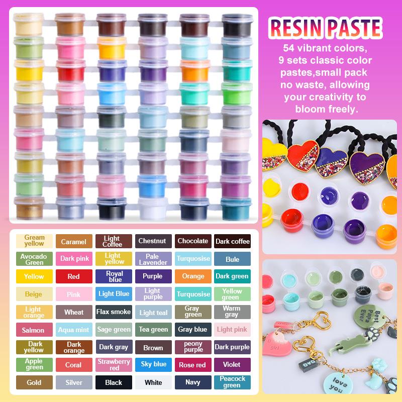 Conjunto de 6 cores de pigment - Resin Pigment Set avaliação e preço