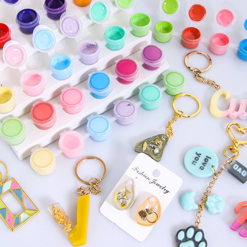 Conjunto de 6 cores de pigment - Resin Pigment Set avaliação e preço