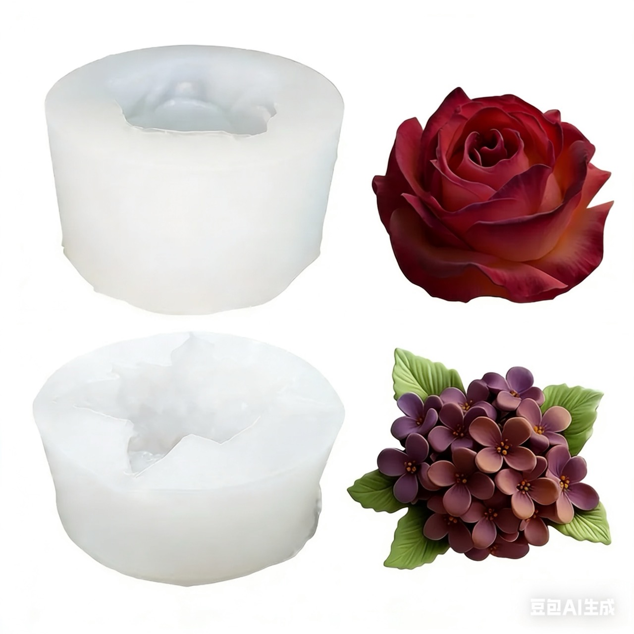 2 peças de moldes de silicone  - Crafting Resin avaliação e preço