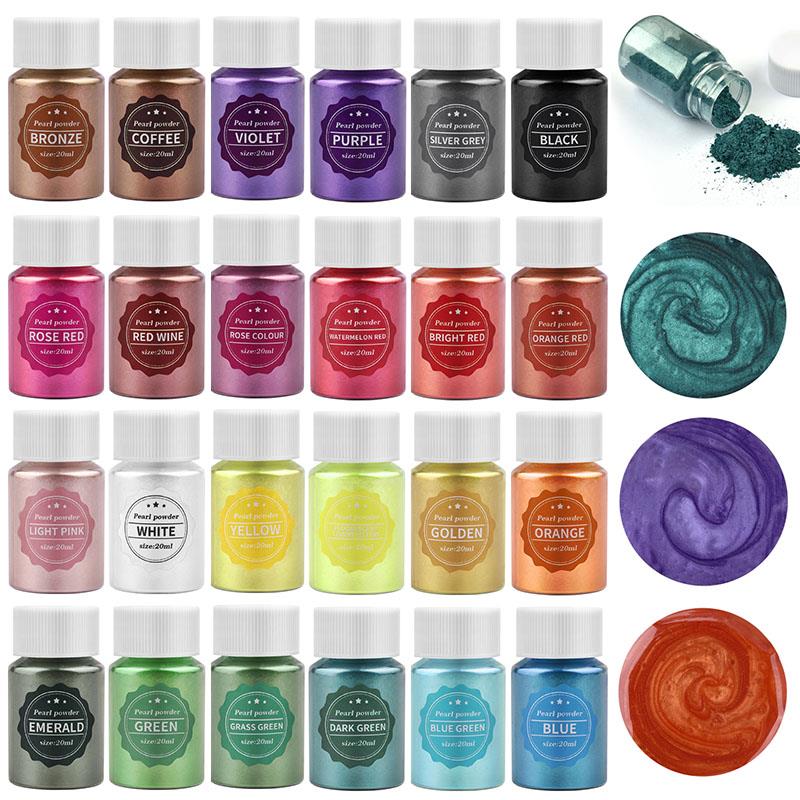 10ml resina epóxi pigmento enc - Resin Pigment Set avaliação e preço